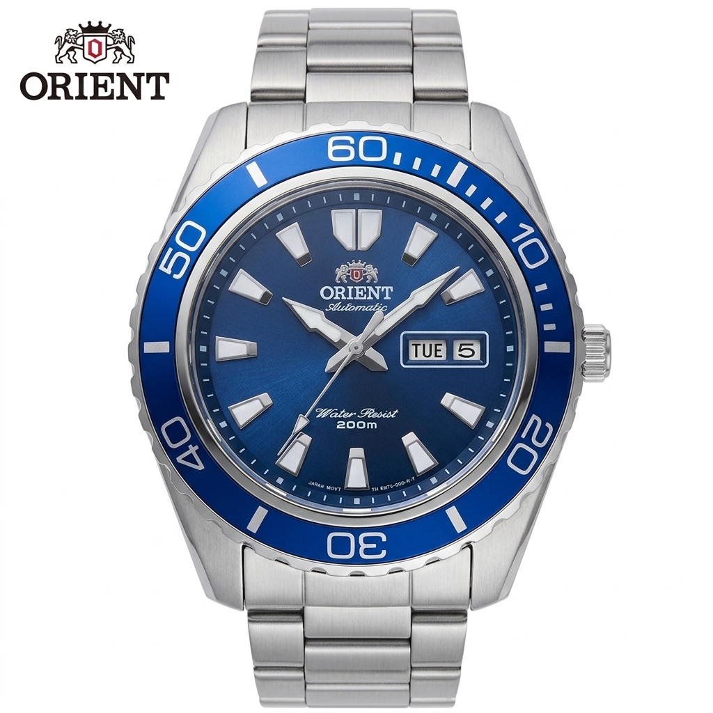 Seiko Watch Presage - Męski zegarek mechaniczny Orient Diver, automatyczna