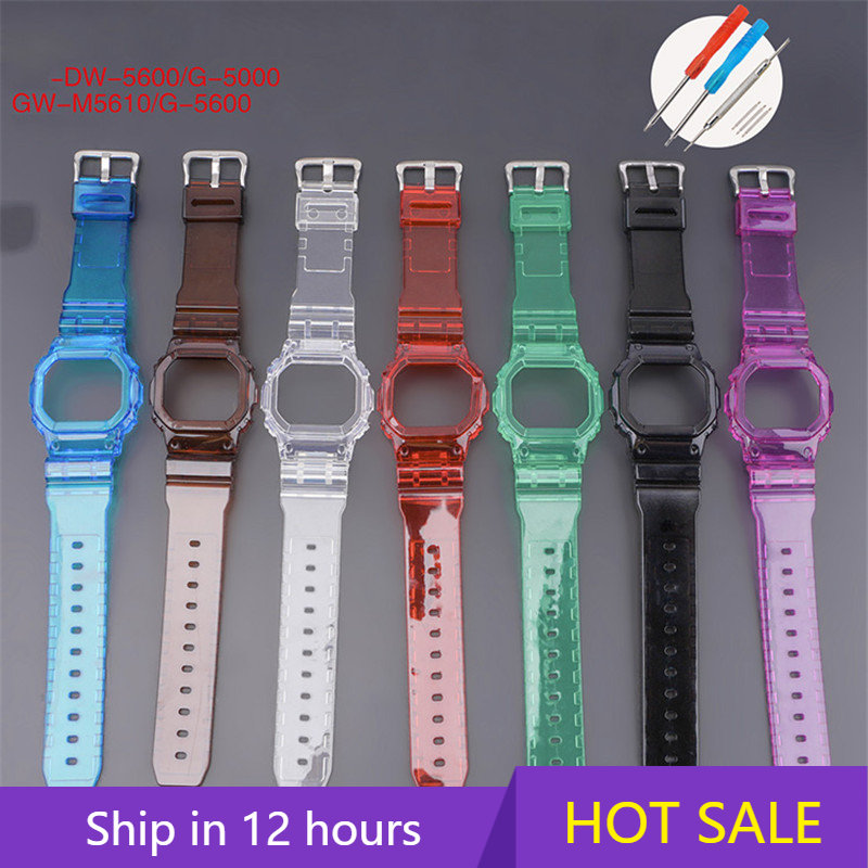 Casio Watch G-Shock Dw-5600 - Żywica Watch Strap + Case dla