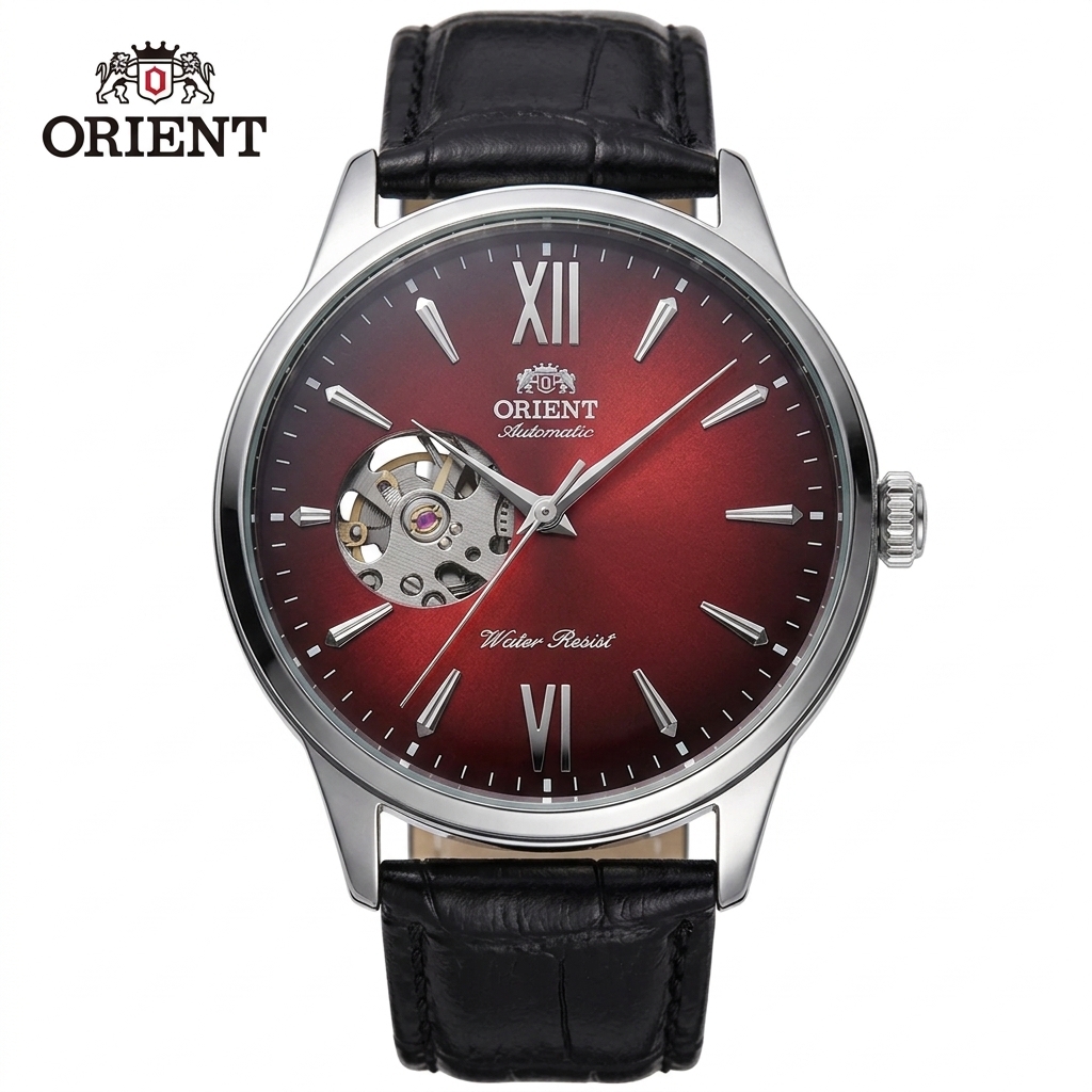 Seiko Watch Presage - Zegarek męski Orient Open Heart Skeleton