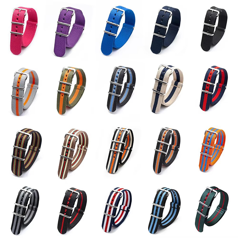 18/20/22/24mm Cambos paski moc – Nato Strap Nylon recenzja i cena