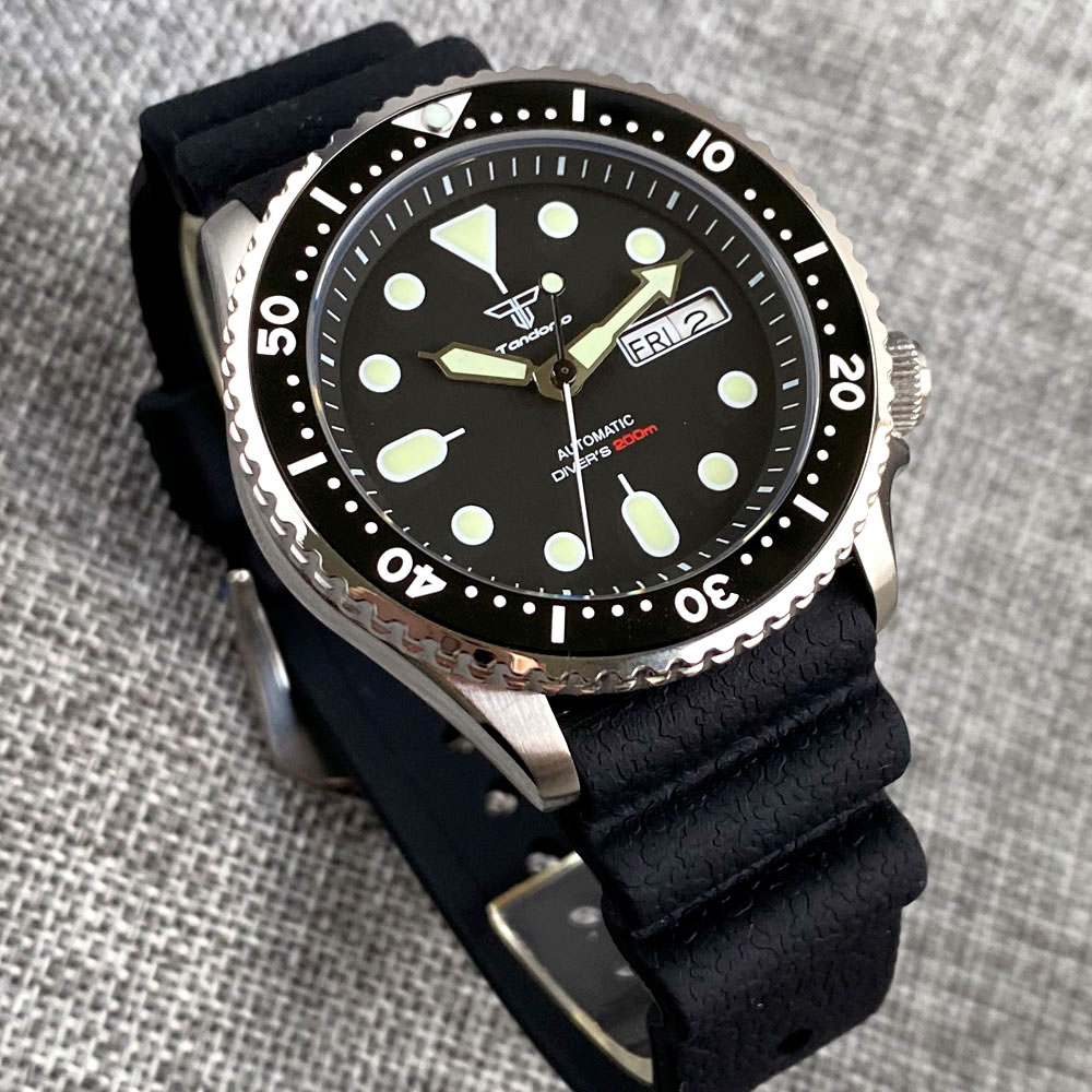 Zegarek męski Tandorio NH36A 4 – Seiko Watch Prospex recenzja i cena