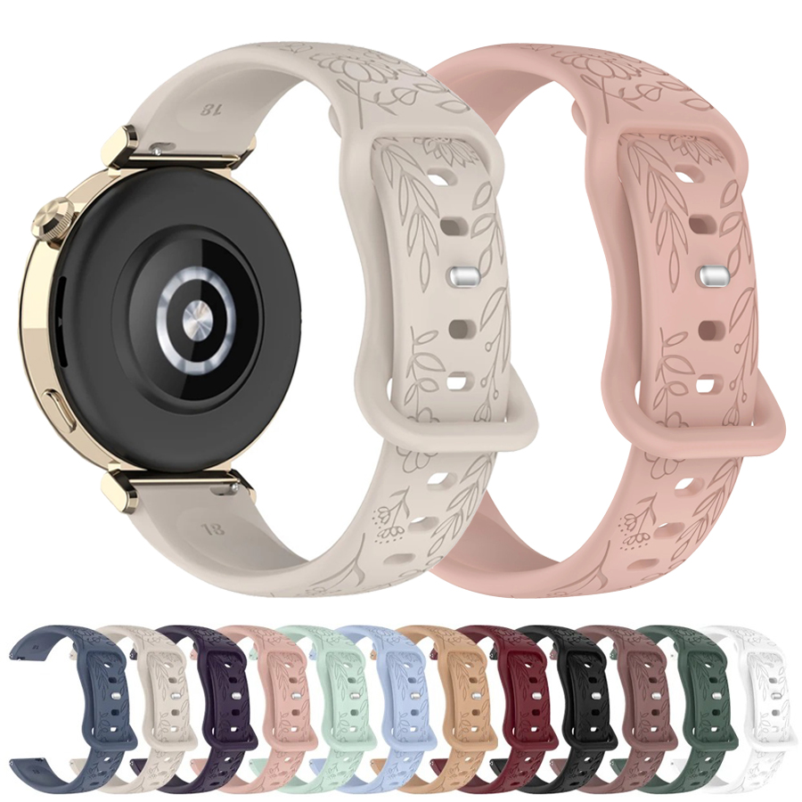 20 22mm 3D Kwiatowy Silikonowy – Silicone Watch Band 22Mm recenzja i cena