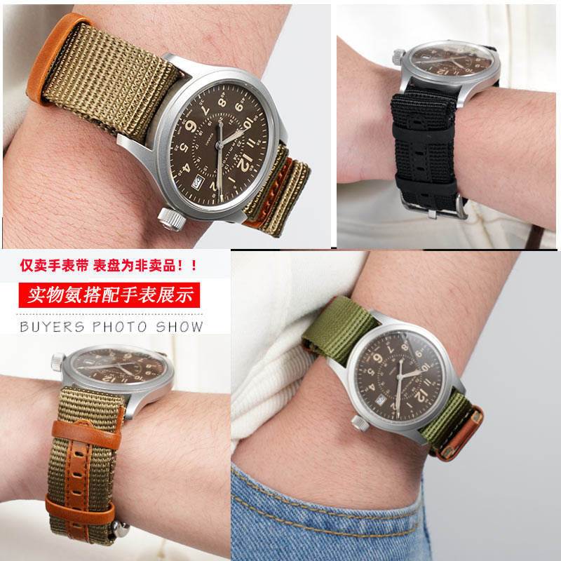 20MM 22MM męski pasek do zegar – Nato Strap Nylon recenzja i cena