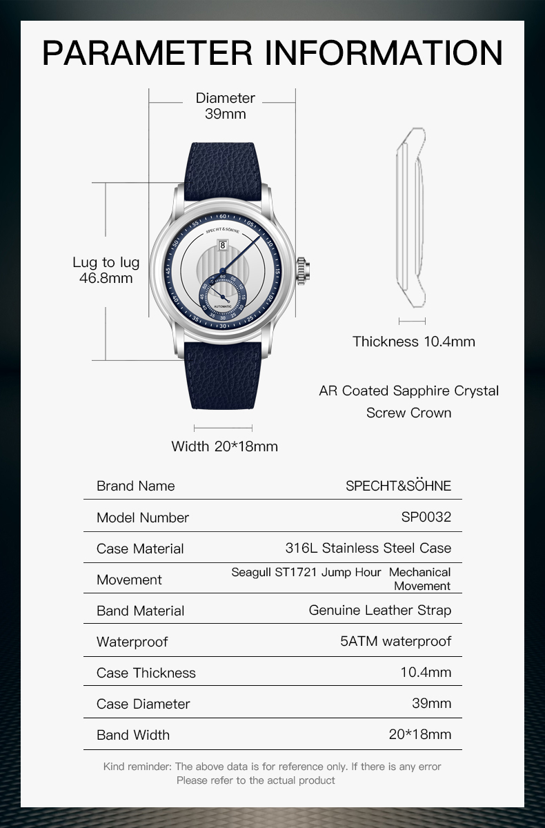 Nowe luksusowe zegarki Specht  – Seiko Watch Presage recenzja i cena