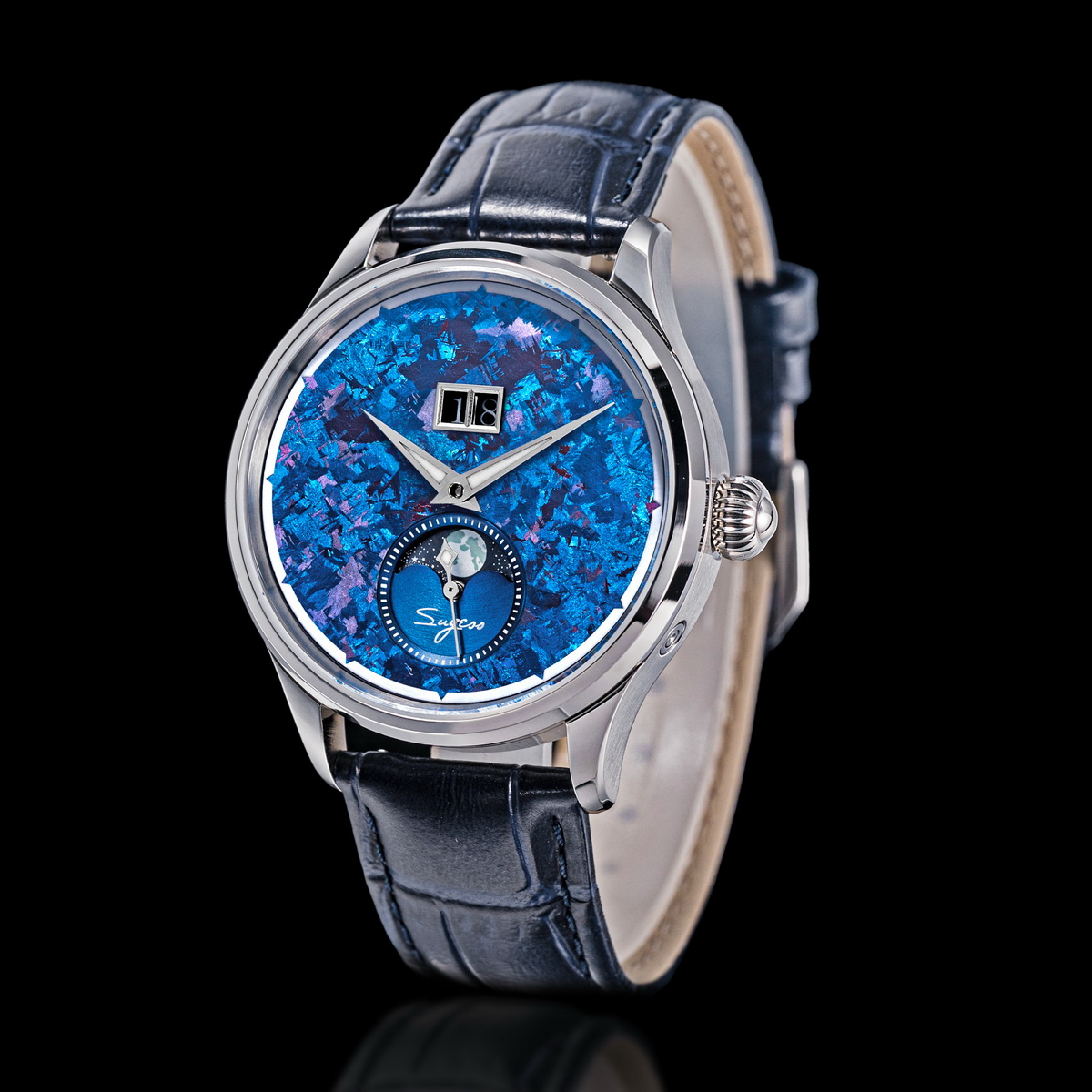 Zegarek męski Sugess z fazami  – Seiko Watch Presage recenzja i cena