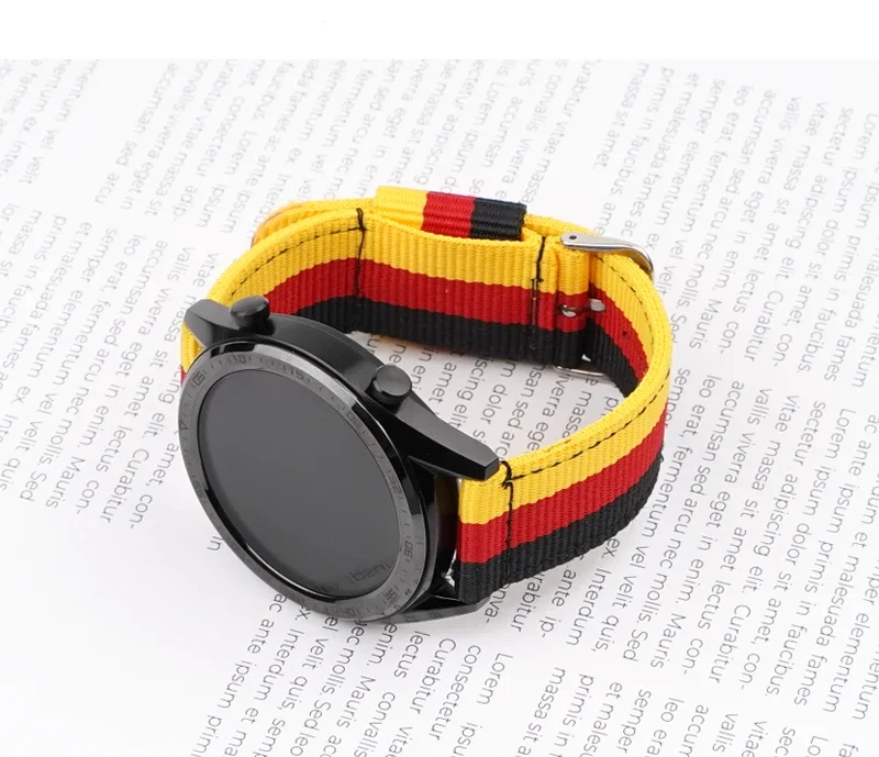20mm 22mm Tkany nylonowy pasek – Nato Strap Nylon recenzja i cena