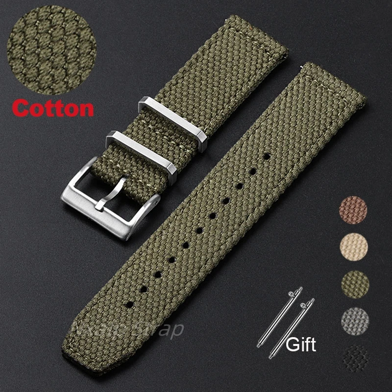20mm 22mm nylonowy bawełniany  – Nato Strap Nylon recenzja i cena