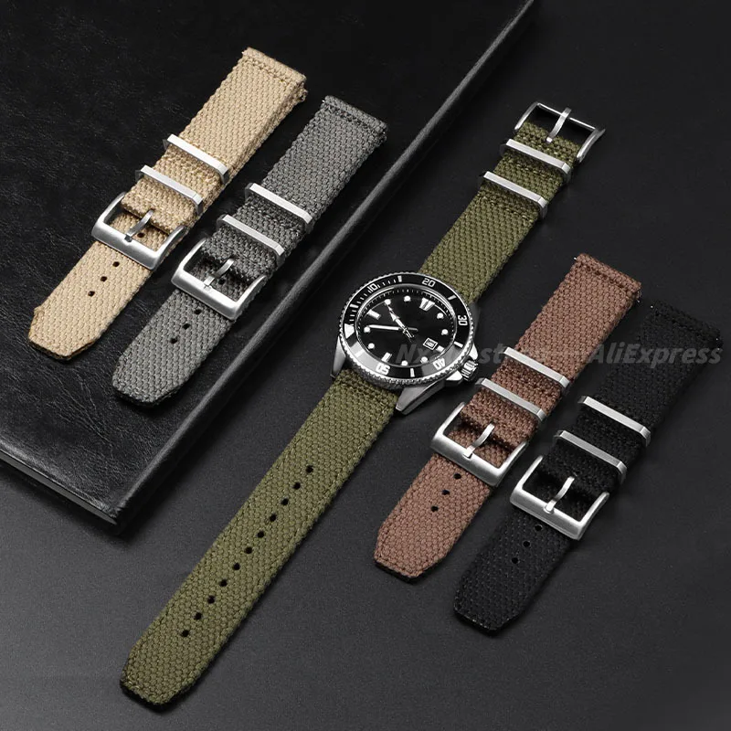 20mm 22mm nylonowy bawełniany  – Nato Strap Nylon recenzja i cena